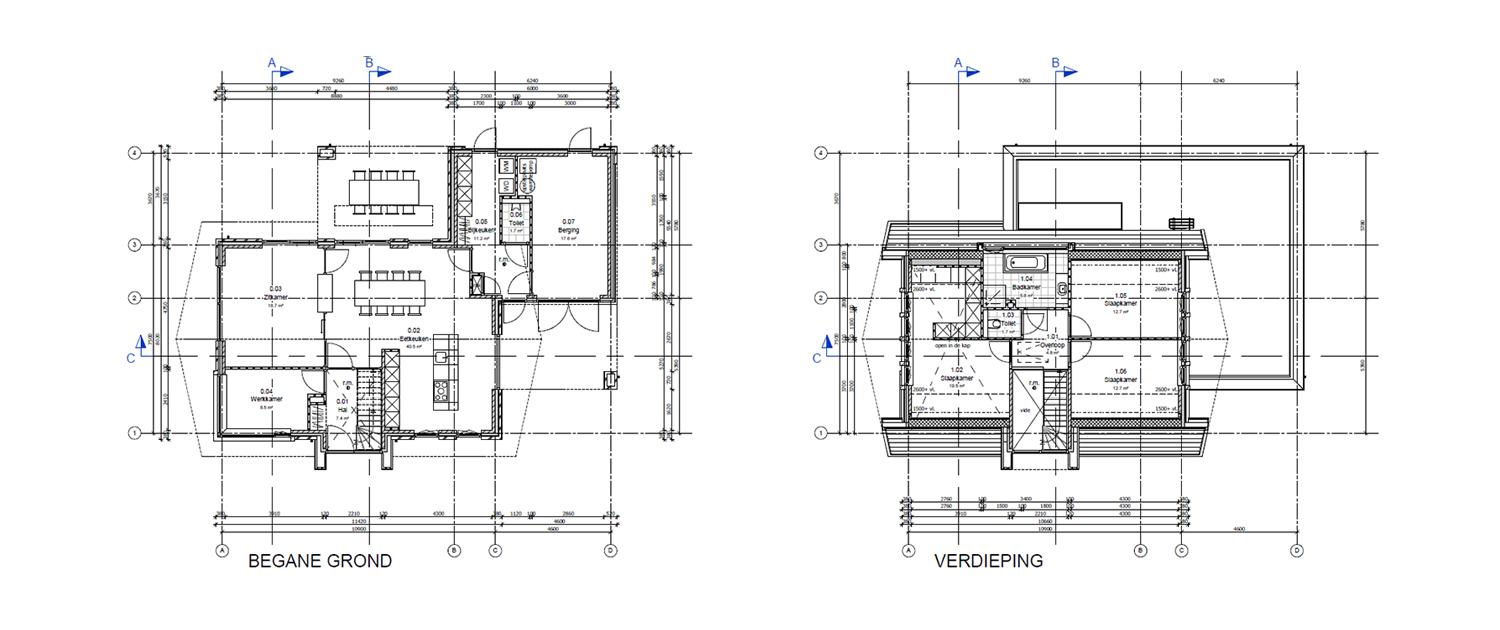 Plattegronden Vroomshoop